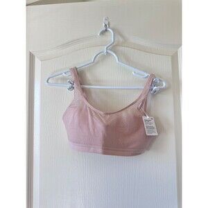 NWT Lululemon Shadow Mesh Bra Leaf Misty Shell Small